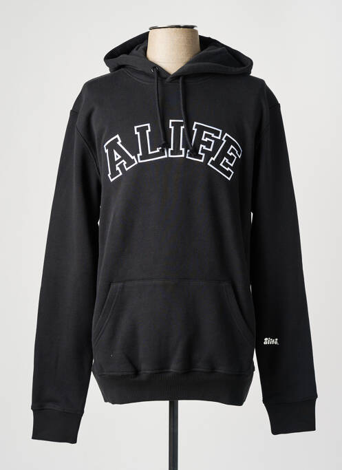 Sweat-shirt noir ALIFE pour homme