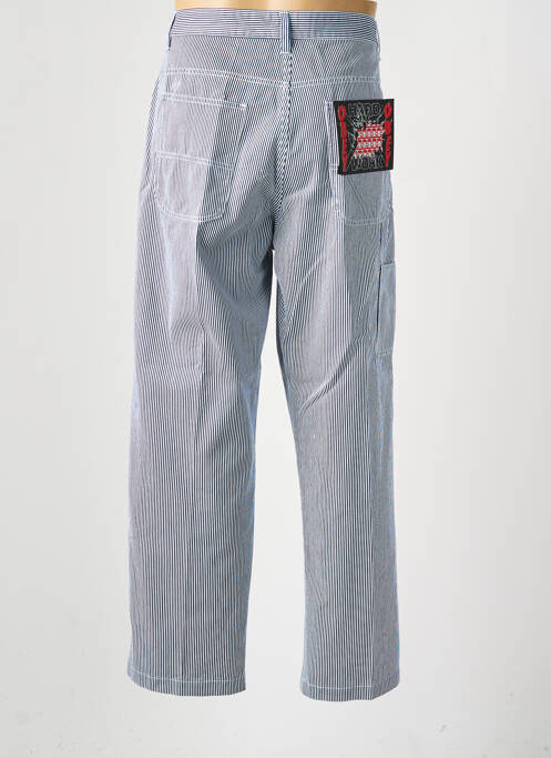 Jeans coupe large bleu OBEY pour homme