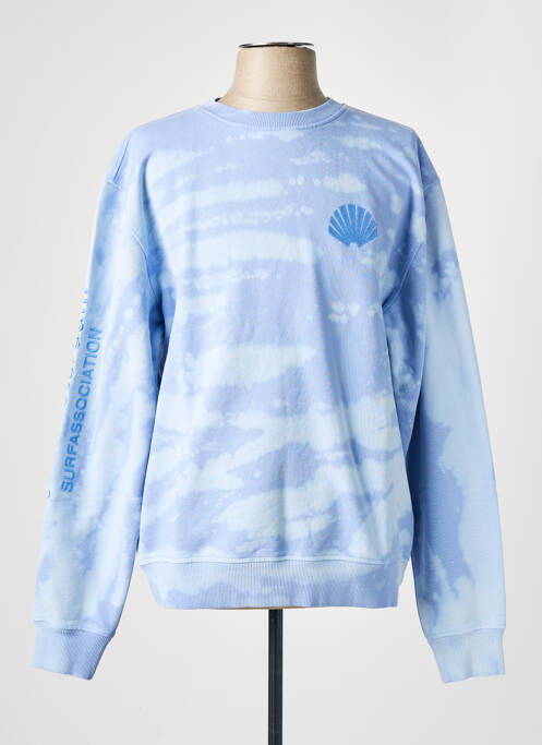 Sweat-shirt bleu NEW AMSTERDAM SURF ASSOCIATION pour homme