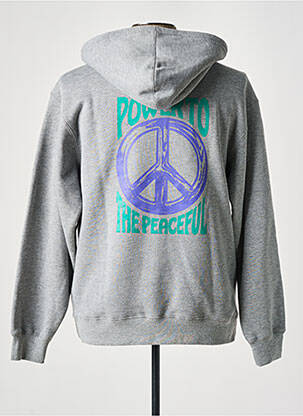 Sweat-shirt gris OBEY femme