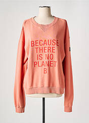 Sweat-shirt orange ECOALF pour femme seconde vue