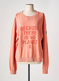 Sweat-shirt orange ECOALF femme