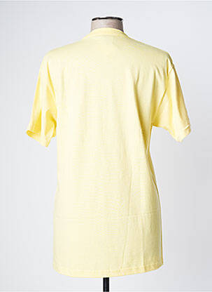 T-shirt jaune PIZZA SKATEBOARD homme