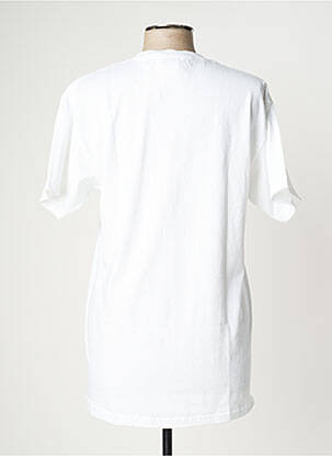 T-shirt blanc PIZZA SKATEBOARD homme