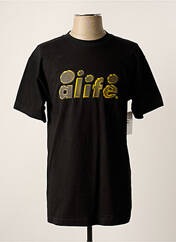 T-shirt noir ALIFE pour homme seconde vue