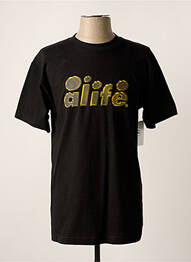 T-shirt noir ALIFE homme