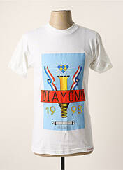 T-shirt blanc DIAMOND SUPPLY CO pour homme seconde vue