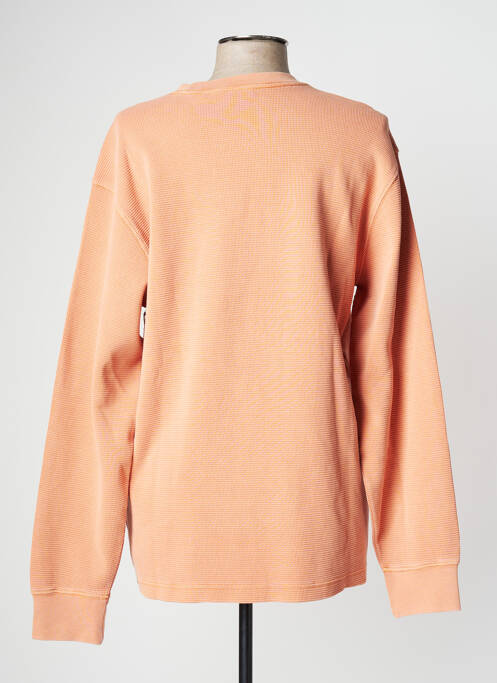 T-shirt orange OBEY pour homme
