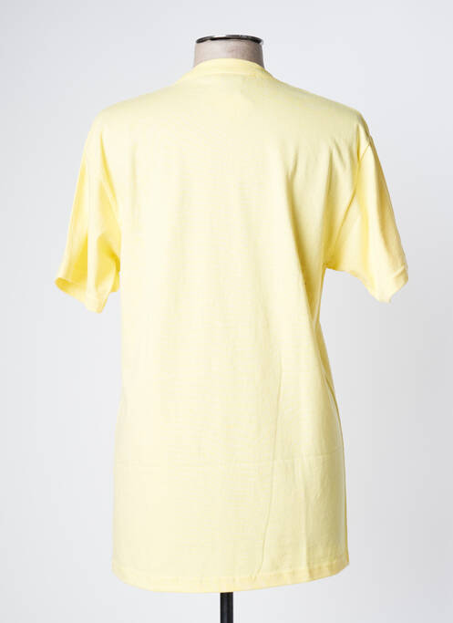 T-shirt jaune PIZZA SKATEBOARD homme