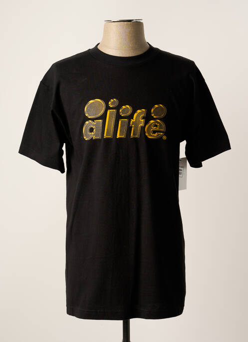 T-shirt noir ALIFE pour homme