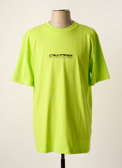 T-shirt jaune DAILY PAPER pour homme