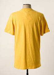 T-shirt jaune SUPERDRY pour homme seconde vue