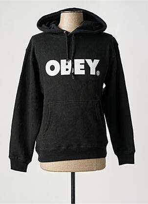 Sweat-shirt noir OBEY femme