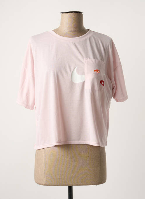 T-shirt rose NIKE pour femme