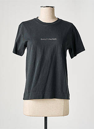 T-shirt noir DAILY PAPER femme