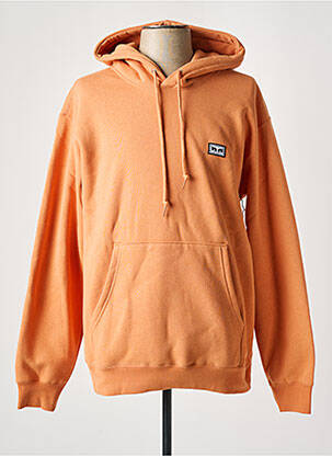 Sweat-shirt orange OBEY pour homme