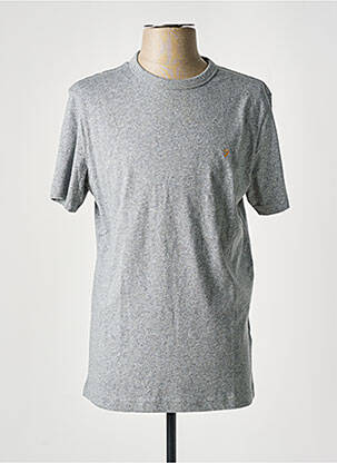 T-shirt gris FARAH pour homme