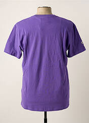 T-shirt violet SUPERDRY pour homme seconde vue