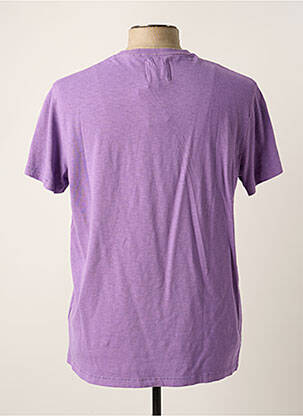 T-shirt violet SUPERDRY homme