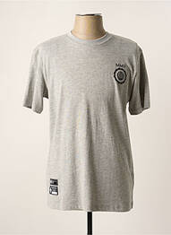 T-shirt gris SUPERDRY homme