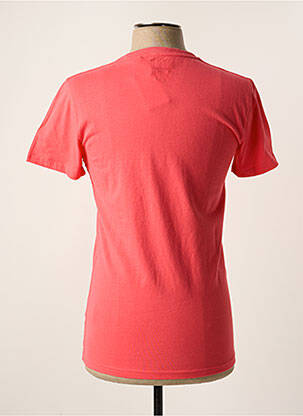 T-shirt rose SUPERDRY homme