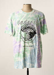 T-shirt multicolore HUMAN WITH ATTITUDE homme