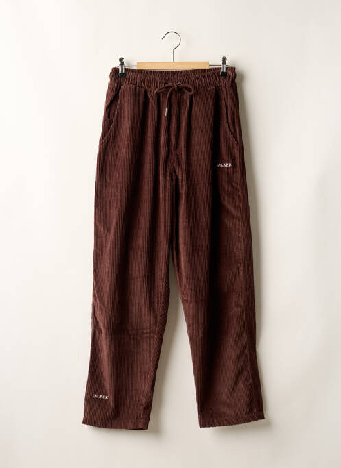 Pantalon chino marron JACKER pour homme