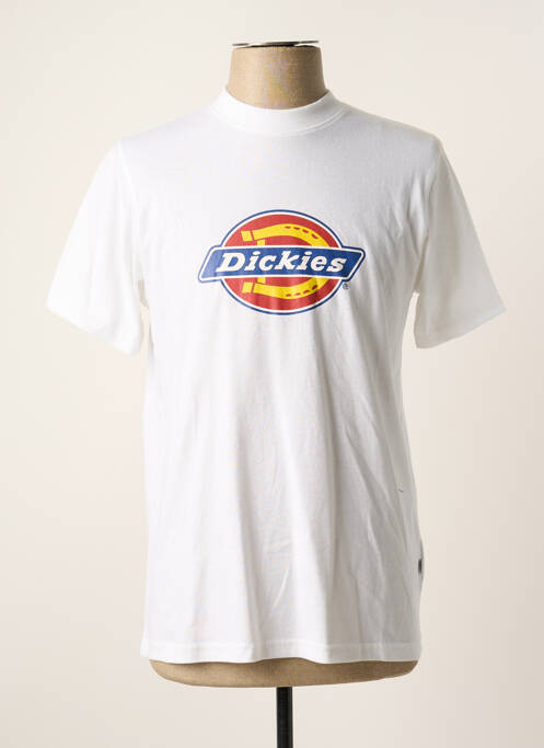 T-shirt blanc DICKIES pour homme