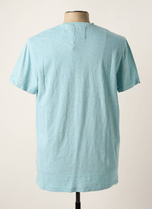 T-shirt bleu SUPERDRY pour homme