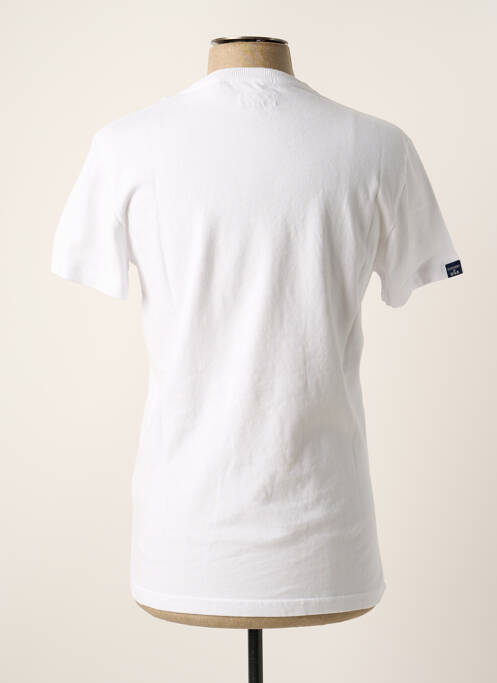 T-shirt blanc SUPERDRY pour homme