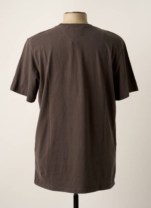 T-shirt gris SUPERDRY pour homme