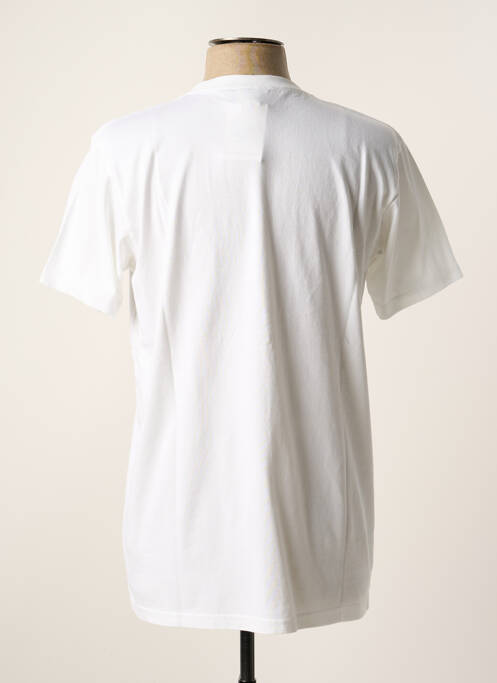 T-shirt blanc HUMAN WITH ATTITUDE pour homme