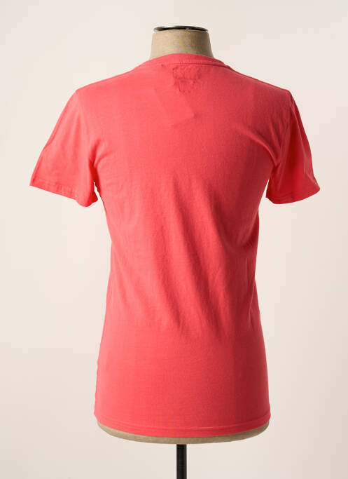 T-shirt rose SUPERDRY pour homme