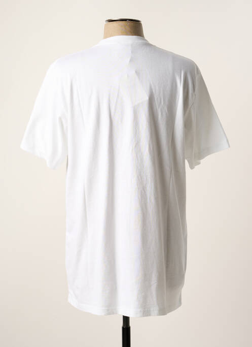 T-shirt blanc HUMAN WITH ATTITUDE pour homme