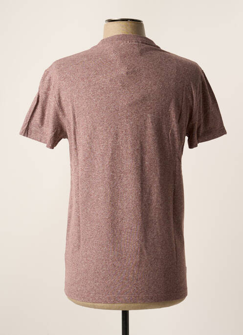 T-shirt rouge SUPERDRY pour homme