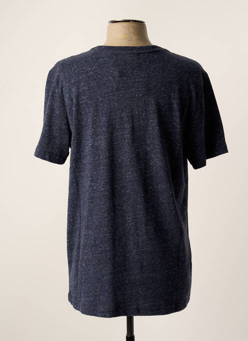 T-shirt bleu SUPERDRY pour homme