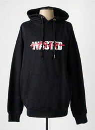 Sweat-shirt noir WASTED PARIS homme