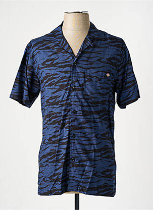 Chemise manches courtes bleu DICKIES homme