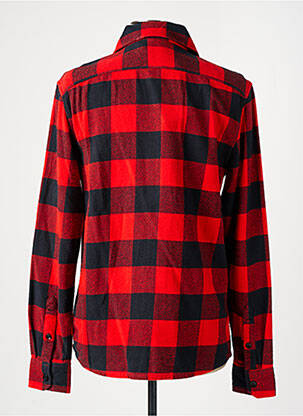 Chemise manches longues rouge DICKIES homme
