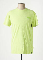 T-shirt vert SUPERDRY pour homme seconde vue