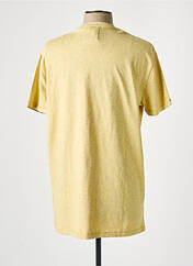 T-shirt jaune SUPERDRY pour homme seconde vue