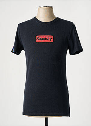 T-shirt noir SUPERDRY homme