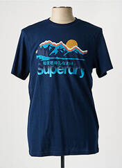 T-shirt bleu SUPERDRY pour homme seconde vue