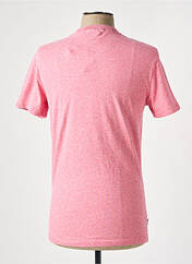 T-shirt rose SUPERDRY pour homme seconde vue