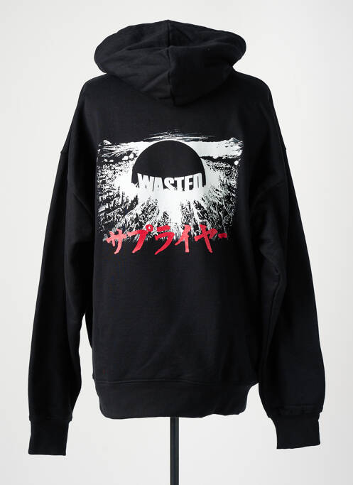 Sweat-shirt noir WASTED PARIS homme