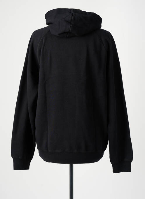 Sweat-shirt noir HUMAN WITH ATTITUDE pour homme