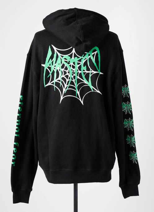 Sweat-shirt noir WASTED PARIS homme