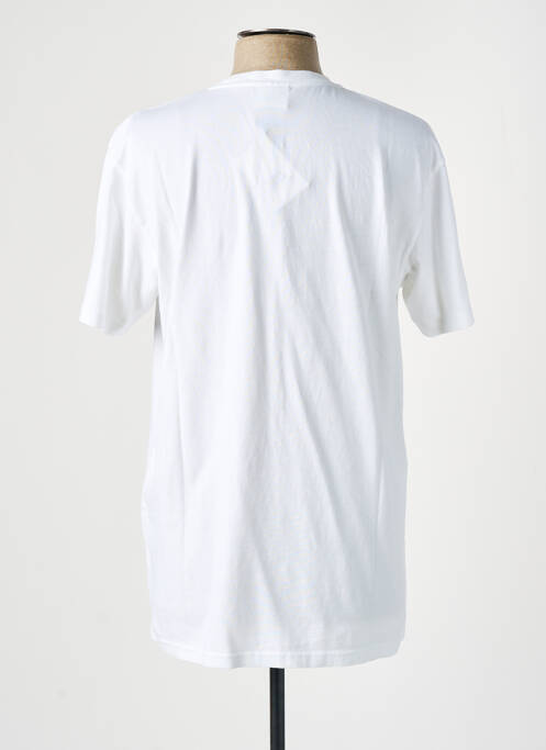 T-shirt blanc HUMAN WITH ATTITUDE pour homme