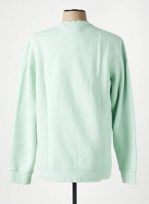Sweat-shirt vert HUMAN WITH ATTITUDE homme