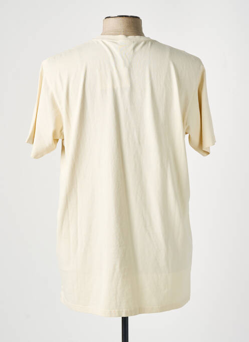 T-shirt beige HUMAN WITH ATTITUDE pour homme